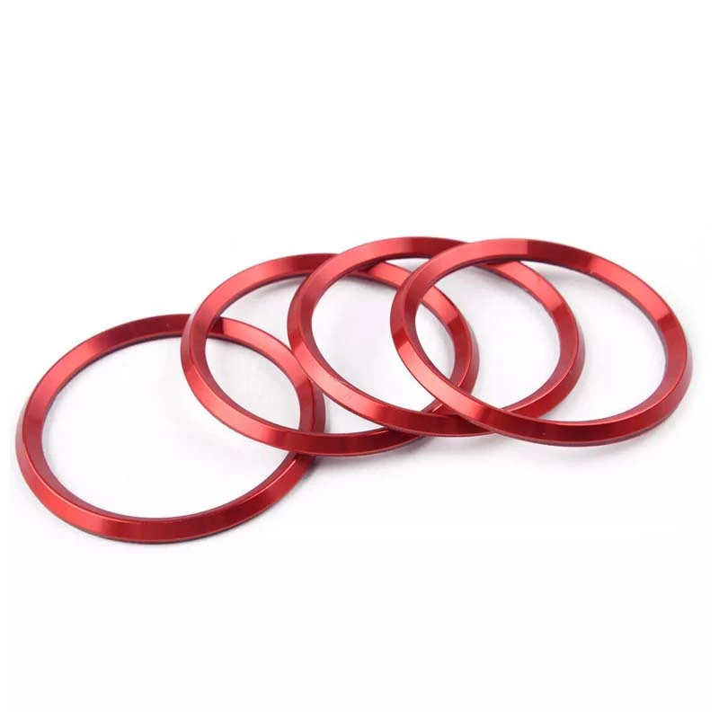 Warum ist ein roter Naben-Mittelring aus Aluminiumlegierung die kluge Wahl für die Verbesserung des Radsitzes und der Fahrstabilität?