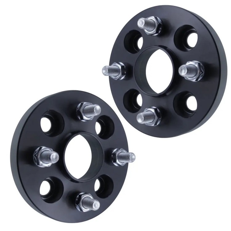 4x100 wheel spacer adapter with 60.1 center bore - J&W Auto Part close up