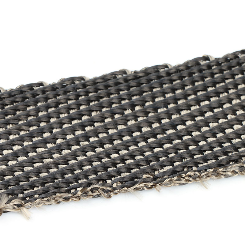 Titanium and Black Blended Exhaust Wrap