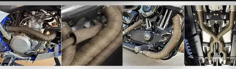 Safety Note of 2x16' Titanium Exhaust Wrap