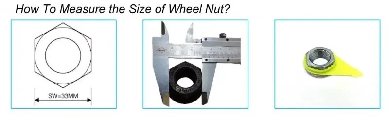 How to Measure CP Series Wheel Nut Indicator Size