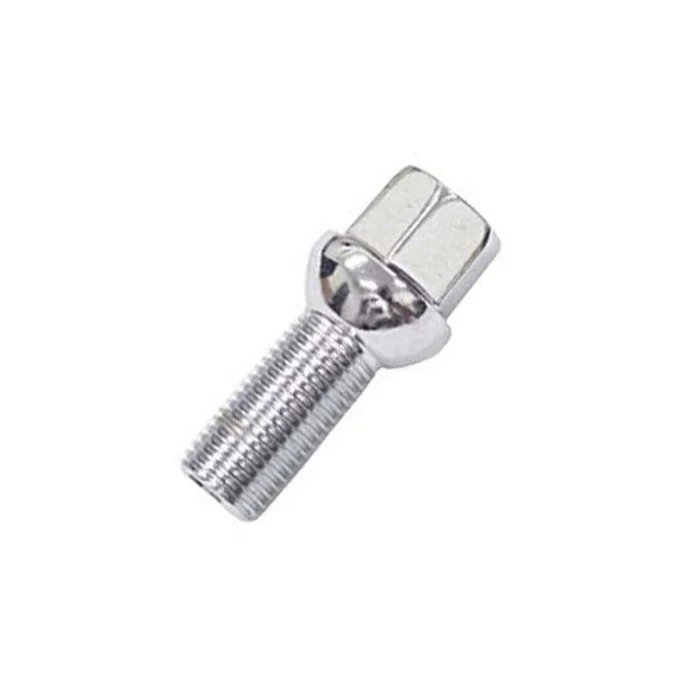 Detailed view of the threads M12x1.5 Ball Seat Wheel Lug Bolts